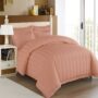 Cotton Satin Striped Bedsheets - Beddings by Orca